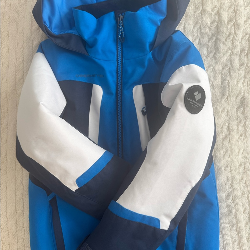 Obermeyer Blue Jacket boys size 6-7